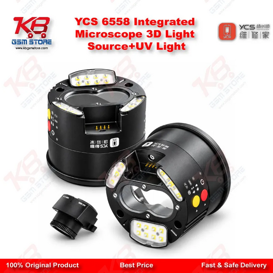 YCS 6558 Integrated Microscope 3D Light Source+UV Light