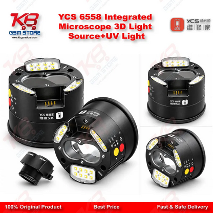 YCS 6558 Integrated Microscope 3D Light Source+UV Light