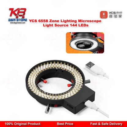 YCS 6558 Zone Lighting Microscope Light Source – 144 LED Beads