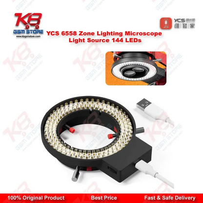 YCS 6558 Zone Lighting Microscope Light Source – 144 LED Beads
