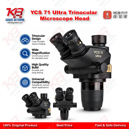 YCS 71 Ultra Trinocular Microscope Head