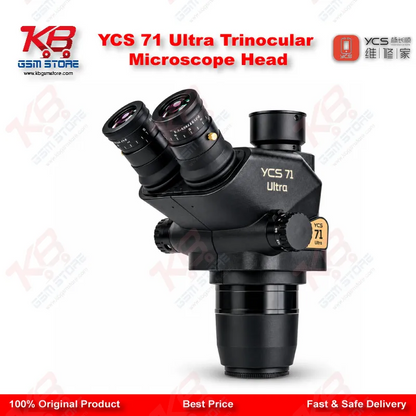 YCS 71 Ultra Trinocular Microscope Head