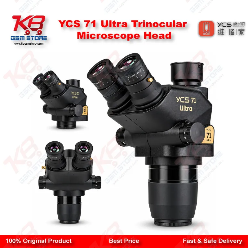 YCS 71 Ultra Trinocular Microscope Head