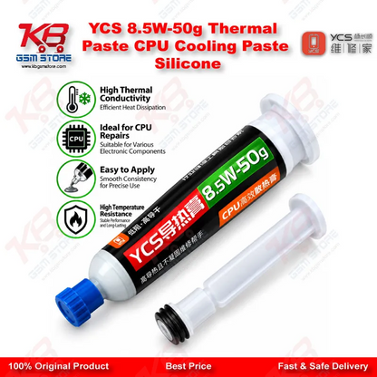 YCS 8.5W-50g Thermal Paste CPU Cooling Paste Silicone