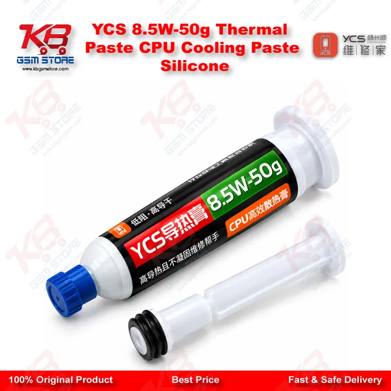 YCS 8.5W-50g Thermal Paste CPU Cooling Paste Silicone