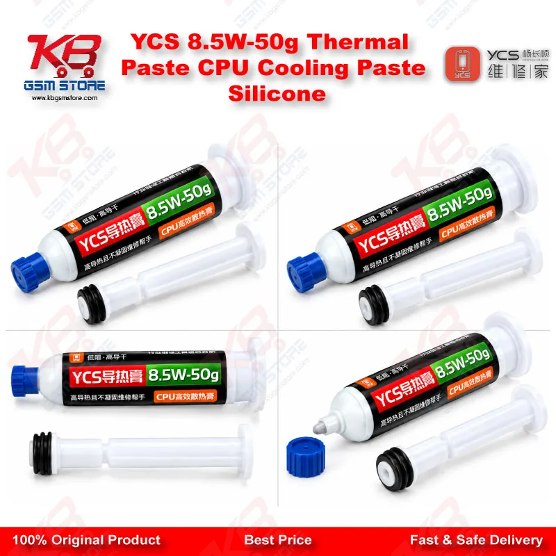 YCS 8.5W-50g Thermal Paste CPU Cooling Paste Silicone