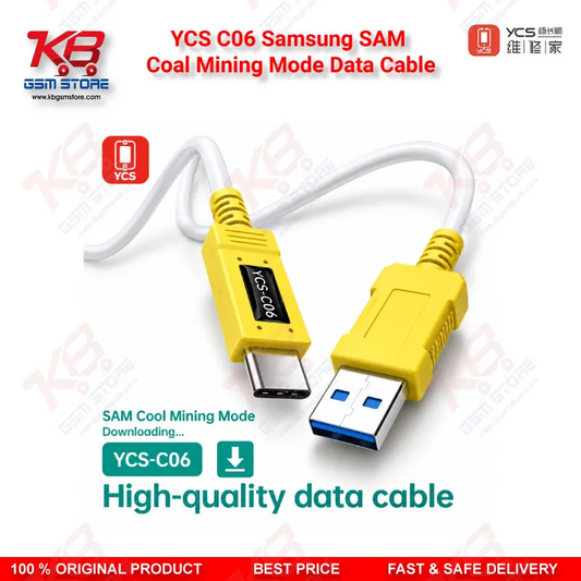 YCS C06 Samsung SAM Coal Mining Mode Data Cable Odin Flash