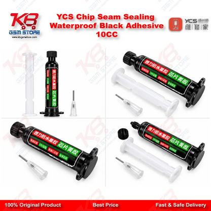 YCS Chip Seam Sealing Waterproof Black Adhesive 10CC