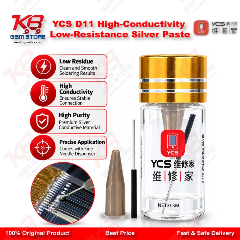 YCS D11 High-Conductivity Low-Resistance Silver Paste