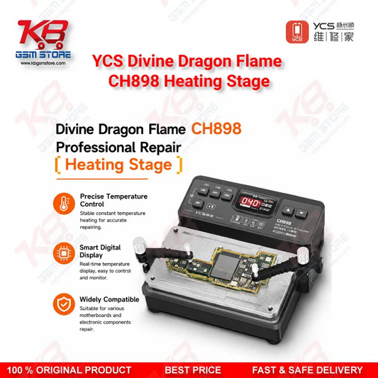 YCS CH898 Divine Dragon Heating Stage – iPhone Motherboard PCB Preheating Station