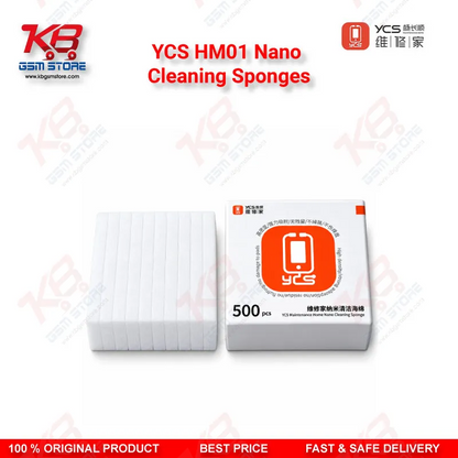 YCS HM01 Nano Cleaning Sponge (500pcs/Box) – Motherboard, Screen & Flux Cleaning Cotton for Mobile Repair