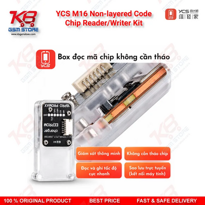 YCS M16 Non-layered Code Chip Reader/Writer Kit for iPhone