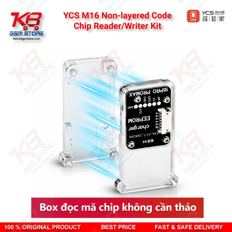 YCS M16 Non-layered Code Chip Reader/Writer Kit for iPhone