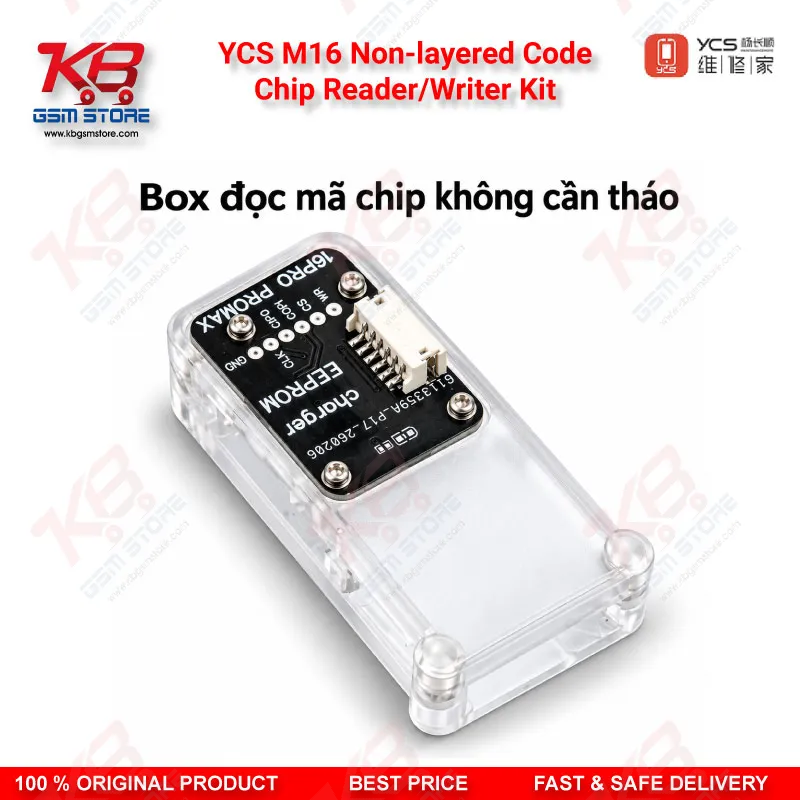 YCS M16 Non-layered Code Chip Reader/Writer Kit for iPhone