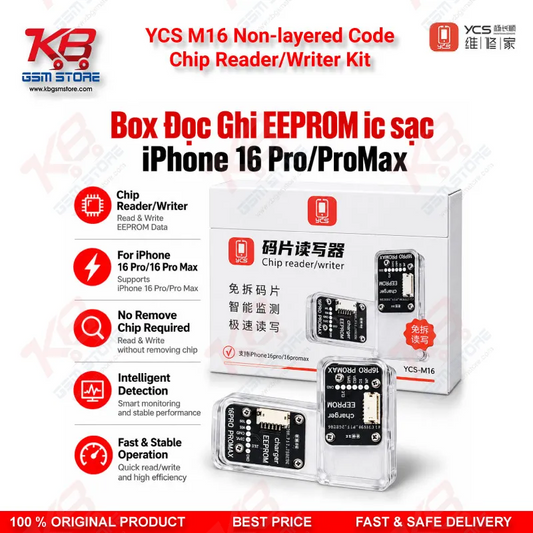 YCS M16 Non-layered Code Chip Reader/Writer Kit for iPhone