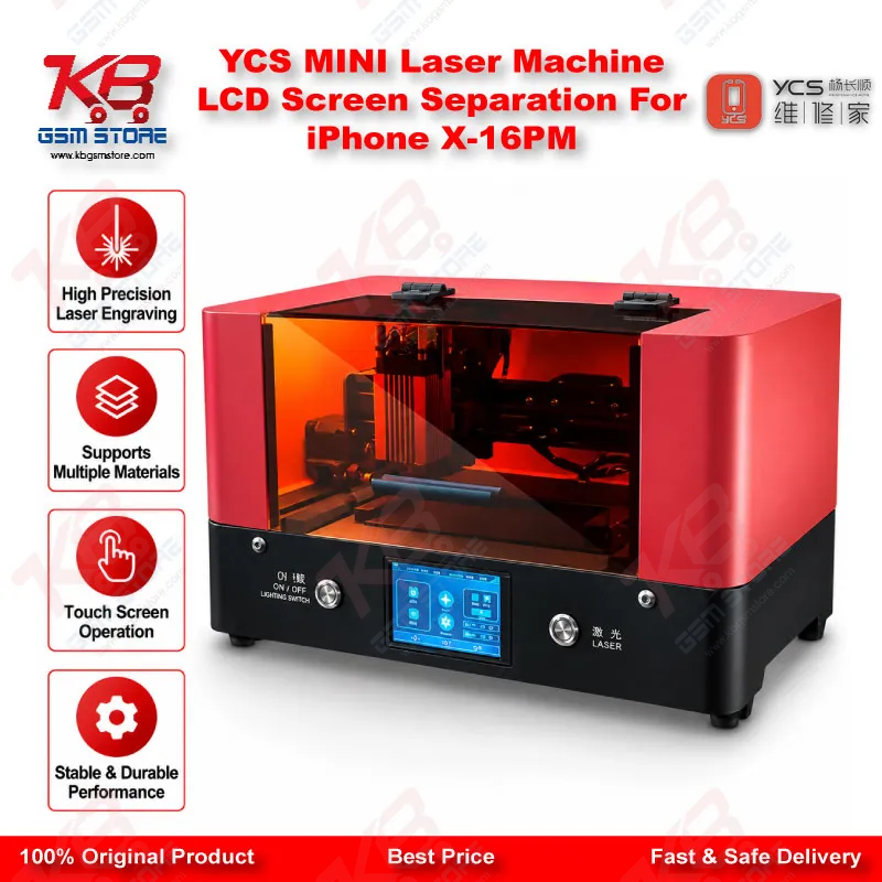 YCS MINI Laser Machine LCD Screen Separation For iPhone X-16PM