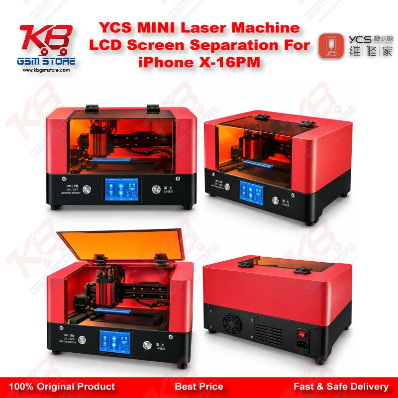 YCS MINI Laser Machine LCD Screen Separation For iPhone X-16PM