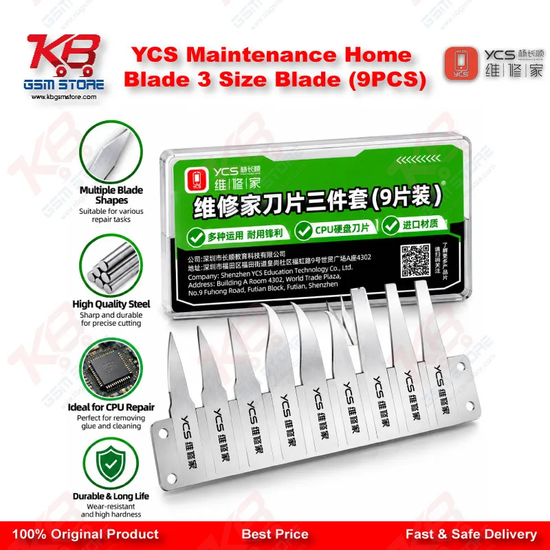 YCS Blade Tips Full Set (9Pcs/Set)