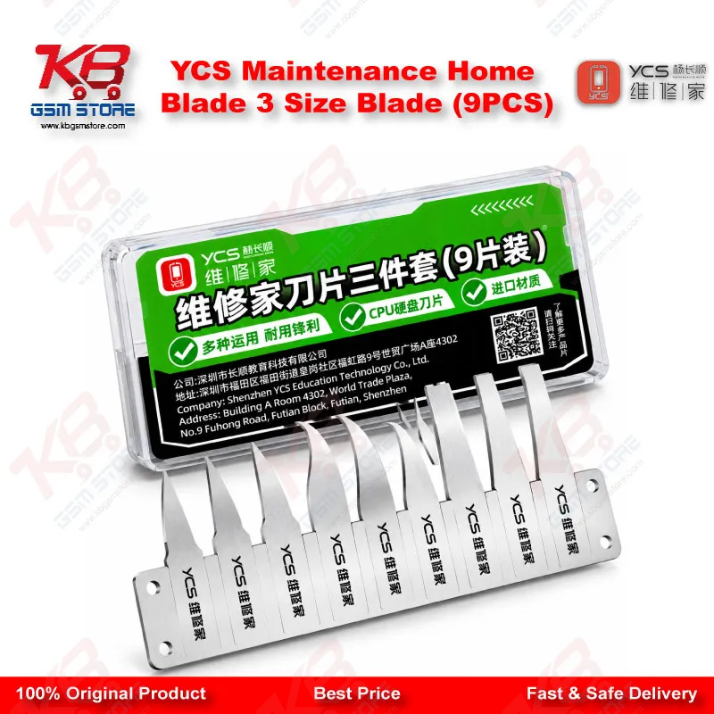 YCS Blade Tips Full Set (9Pcs/Set)