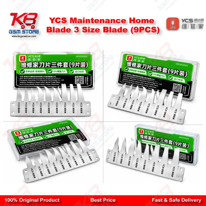 YCS Blade Tips Full Set (9Pcs/Set)