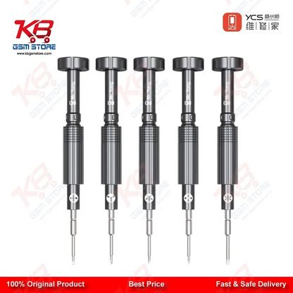 YCS Mr.Yang 2D 5-in-1 S2 Steel Screwdriver Set for Mobile Repair
