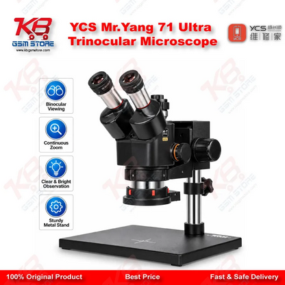 YCS Mr.Yang 71 Ultra Trinocular Microscope