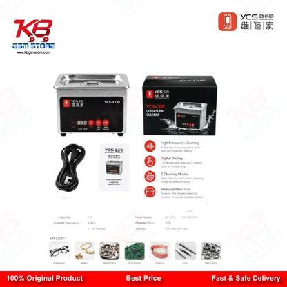 YCS Mr.Yang 2D 5-in-1 S2 Steel Screwdriver Set for Mobile Repair