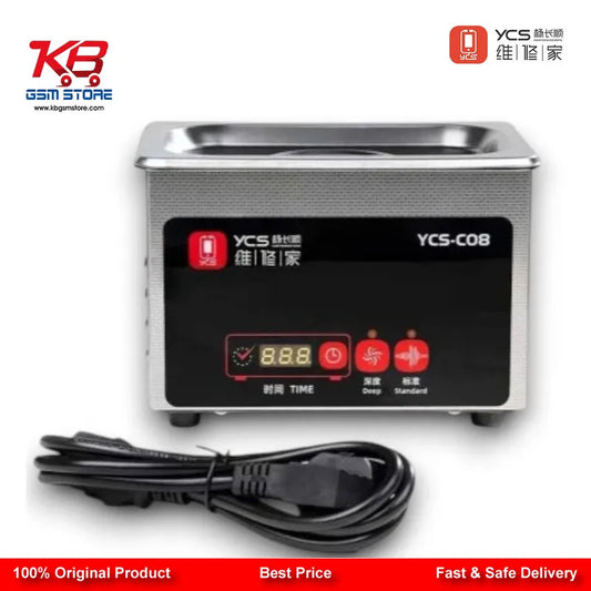 YCS Mr.Yang M.Y C08 0.8L Ultrasonic Cleaning Machine for Mobile PCB Motherboard IC Repair