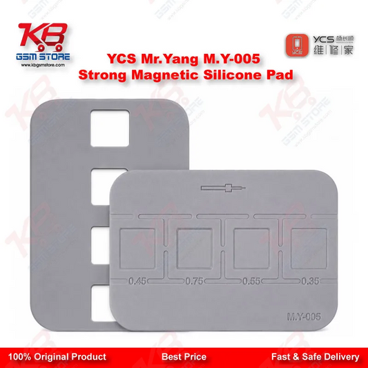 YCS Mr.Yang M.Y-005 Strong Magnetic Silicone Pad – Heat-Resistant Tin Planting Mat