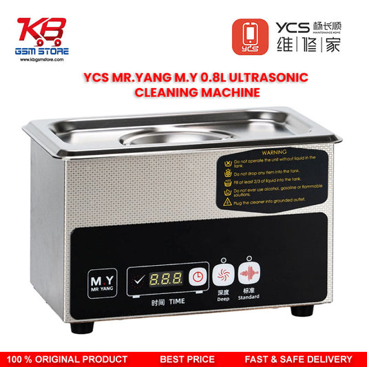 YCS Mr.Yang M.Y C08 0.8L Ultrasonic Cleaning Machine for Mobile PCB Motherboard IC Repair