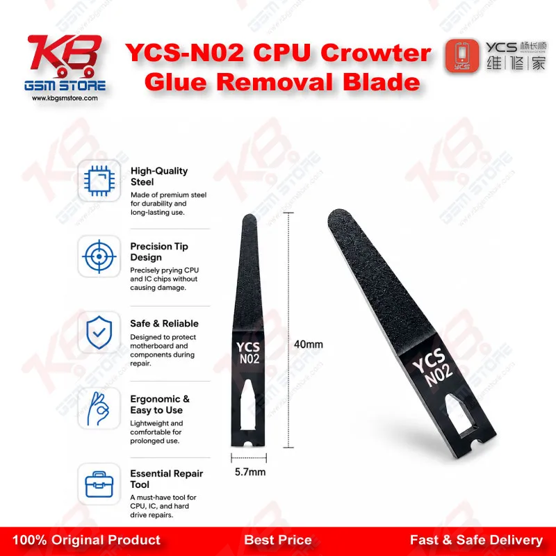 YCS-N02 CPU Crowter Glue Removal Blade