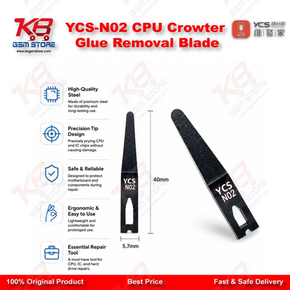YCS-N02 CPU Crowter Glue Removal Blade