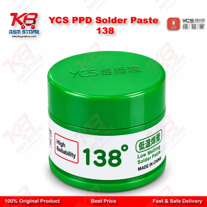 YCS PPD Solder Paste 138