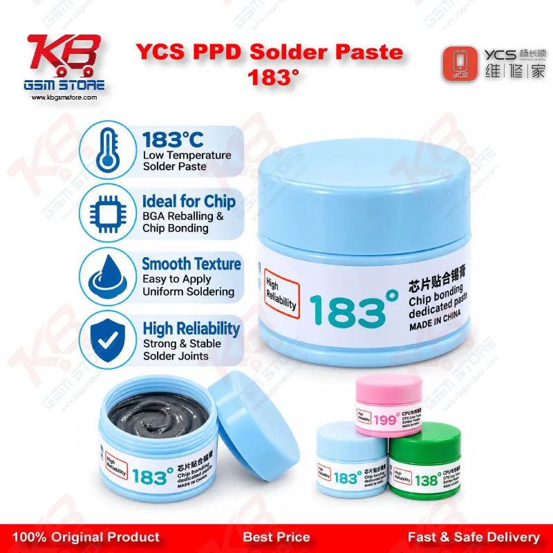 YCS PPD Solder Paste 183°
