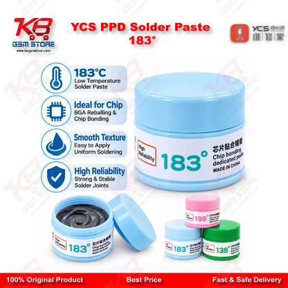 YCS PPD Solder Paste 183°
