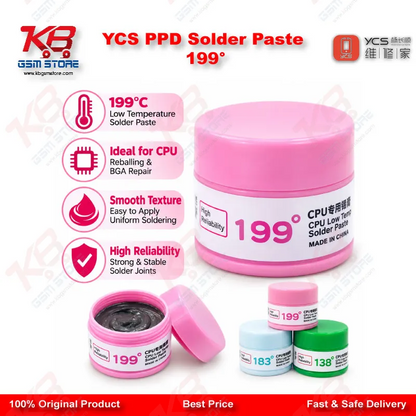 YCS PPD Solder Paste 199°