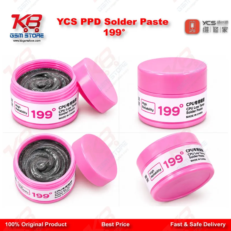 YCS PPD Solder Paste 199°