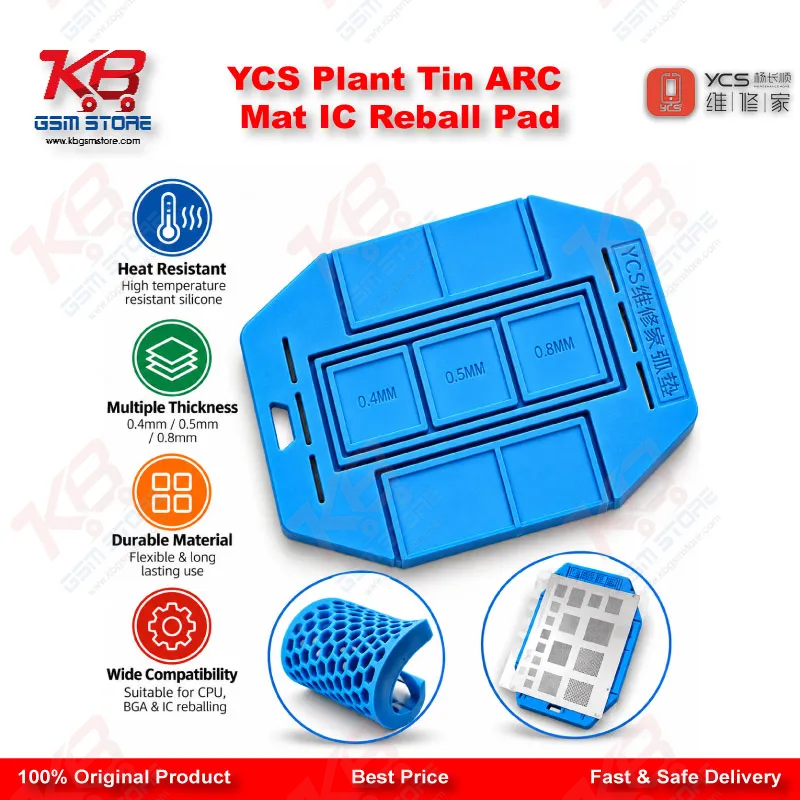 YCS Plant Tin ARC Mat IC Reball Pad