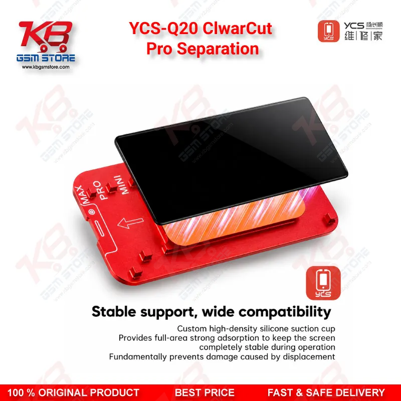 YCS-Q20 ClwarCut Pro Separation Pad for Flat/Curved Screens