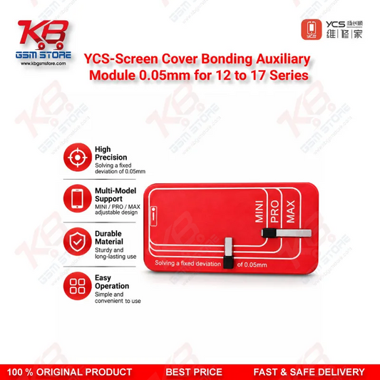 YCS-Screen Cover Bonding Auxiliary Module 0.05mm for 12 to 17 Series
