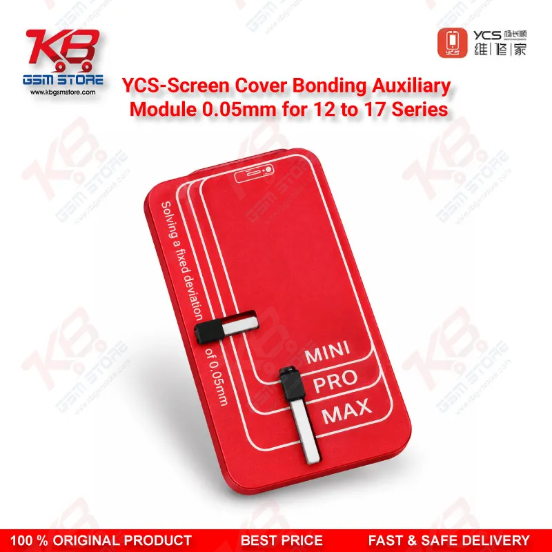 YCS-Screen Cover Bonding Auxiliary Module 0.05mm for 12 to 17 Series