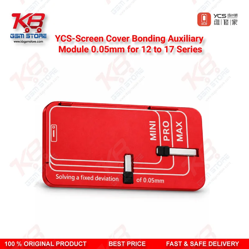 YCS-Screen Cover Bonding Auxiliary Module 0.05mm for 12 to 17 Series