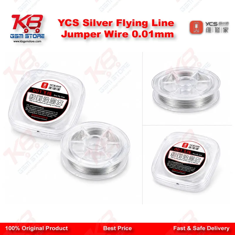 YCS Silver Flying Line Jumper Wire 0.01mm