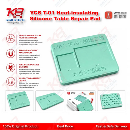 YCS T-01 Heat-insulating Silicone Table Repair Pad