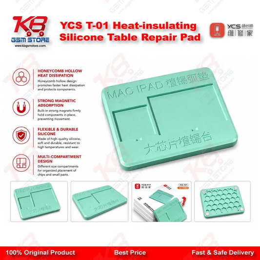 YCS T-01 Heat-insulating Silicone Table Repair Pad
