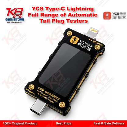YCS Type-C Lightning Full Range of Automatic Tail Plug Testers