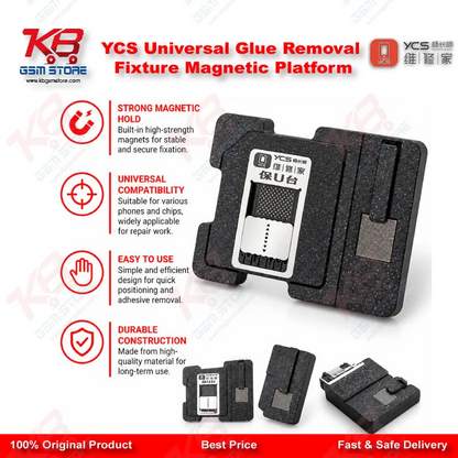 YCS Universal Glue Removal Fixture Magnetic Platform