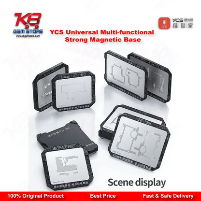 YCS Universal Multi-functional Strong Magnetic Base for IC Reballing & BGA Tin Planting
