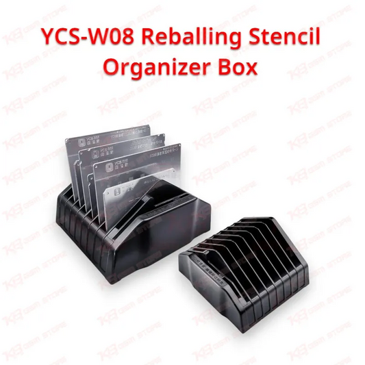 YCS-W08 Reballing Stencil Organizer Box