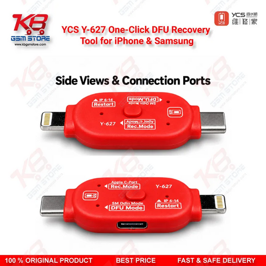 YCS Y-627 One-Click DFU Recovery Tool for iPhone & Samsung
